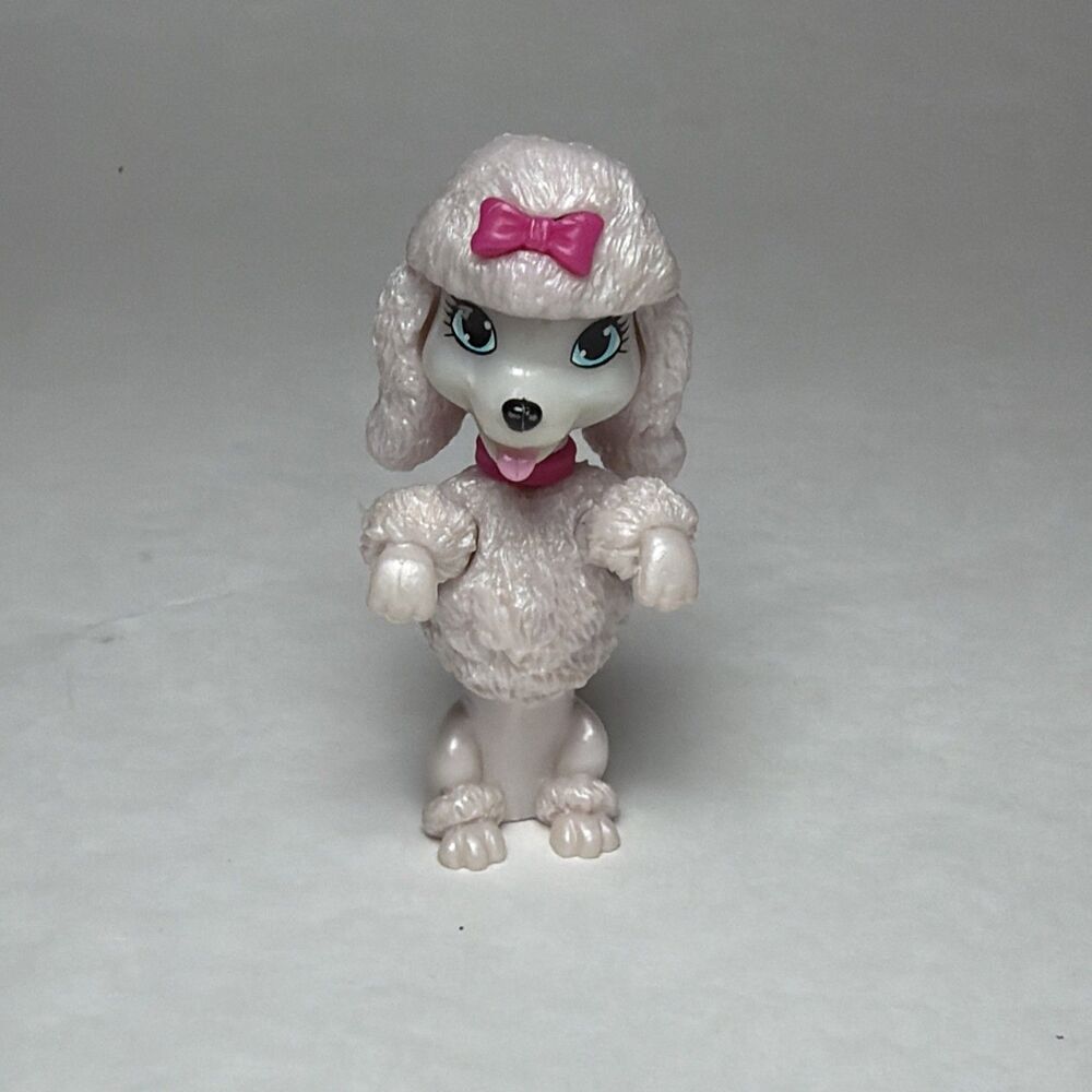 Barbie Mattel Mini White Poodle Bobblehead Figure